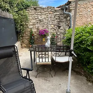 La Terrasse De Face Au Mont Ventoux Avec Clim Appartement Caromb